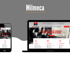 Milmeca site internet vitrine